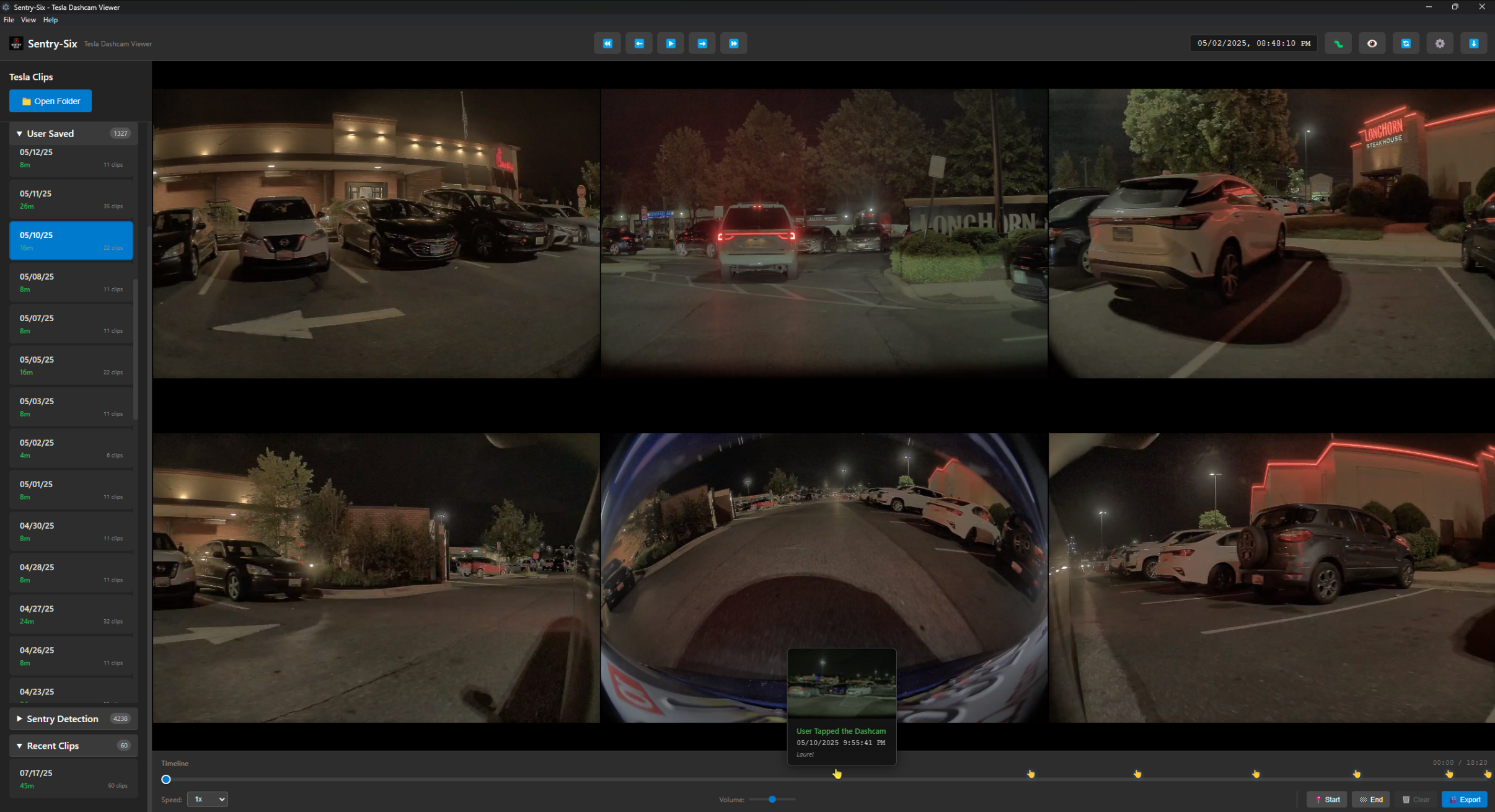 Sentry-Six：特斯拉行车记录仪的专业查看与导出工具